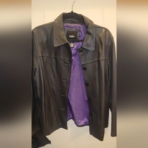 Mossimo leather jacket